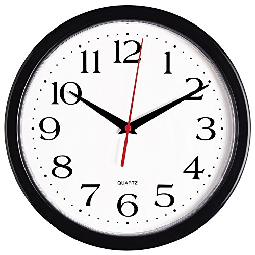 Algopix Similar Product 12 - Bernhard Products Black Wall Clock