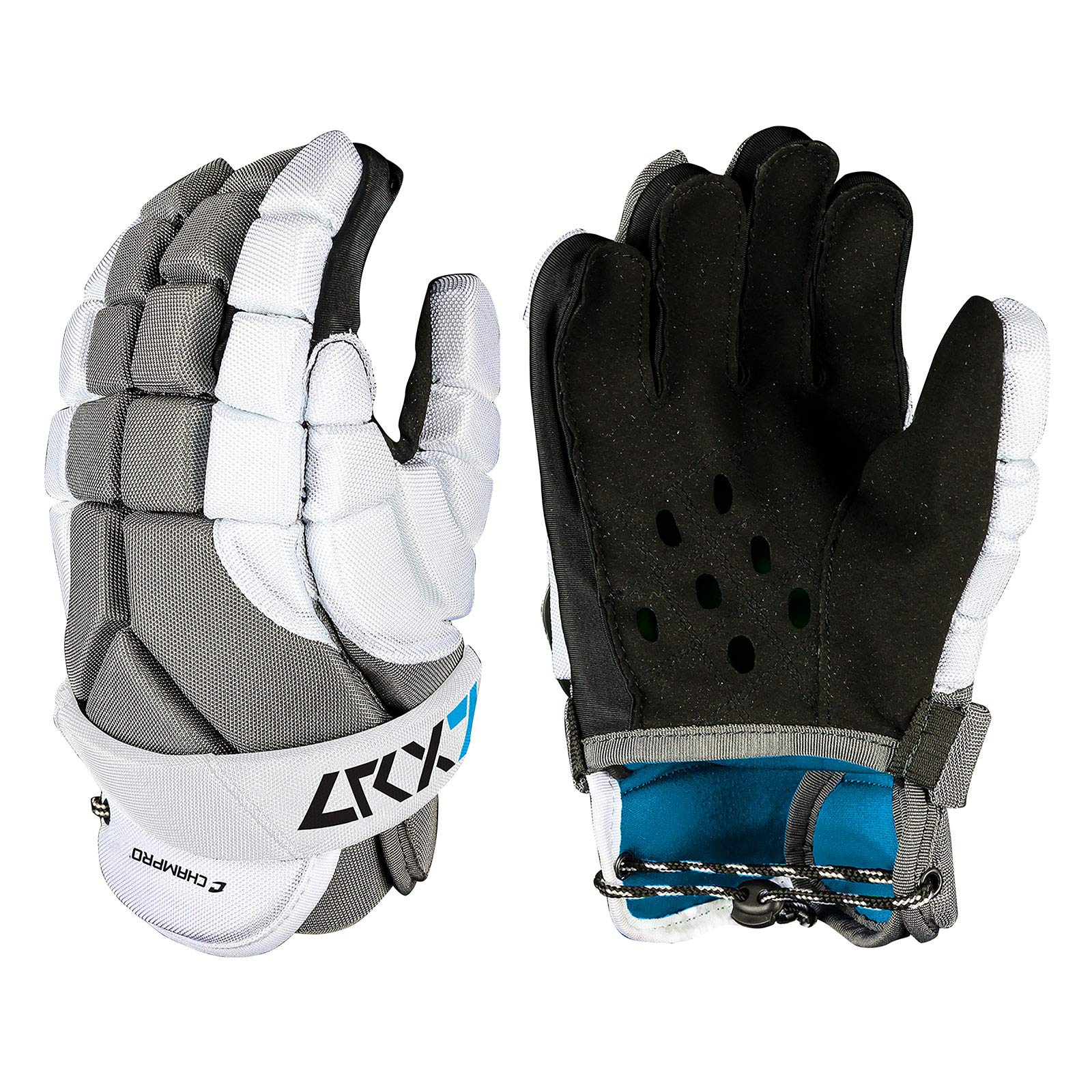 Algopix Similar Product 7 - CHAMPRO LRX7 Lacrosse Glove Grey