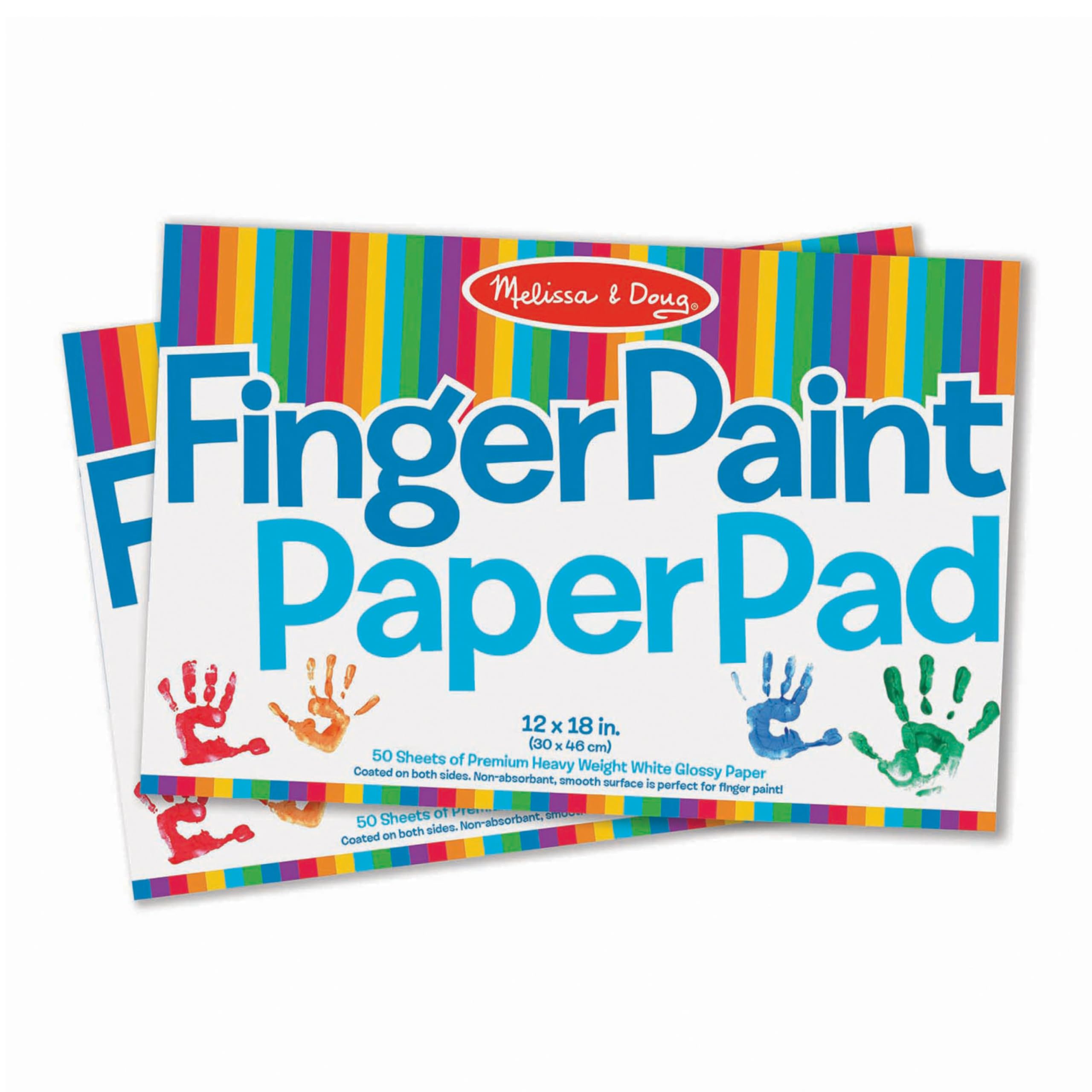 Algopix Similar Product 7 - Melissa Doug Finger Paint Paper Pad