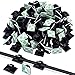 Algopix Similar Product 10 - eBoot 100 Pieces Adhesive Cable Clips