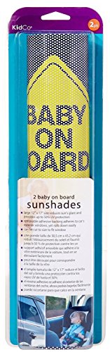 Algopix Similar Product 14 - KidCo Baby On Board Sunshade 2 Pack