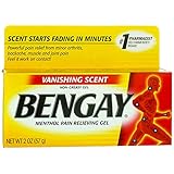 Algopix Similar Product 14 - Bengay Vanishing Scent Non Greasy