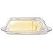 Algopix Similar Product 3 - Kangaroo Crystal Glass Butter Dish with