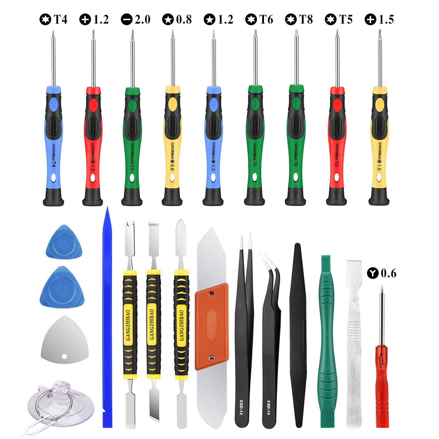 Algopix Similar Product 11 - 25pcs Electronics Repair Tool Kit