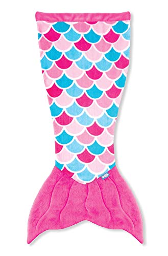 Algopix Similar Product 1 - Fin Fun Mermaid Tail Blanket Kids