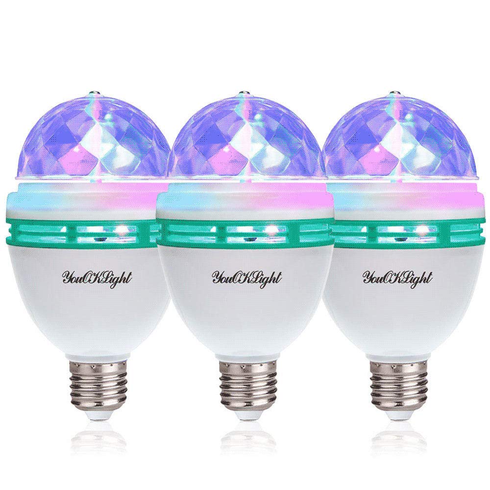Algopix Similar Product 20 - YouOKLight 3Pack E26 Full Color