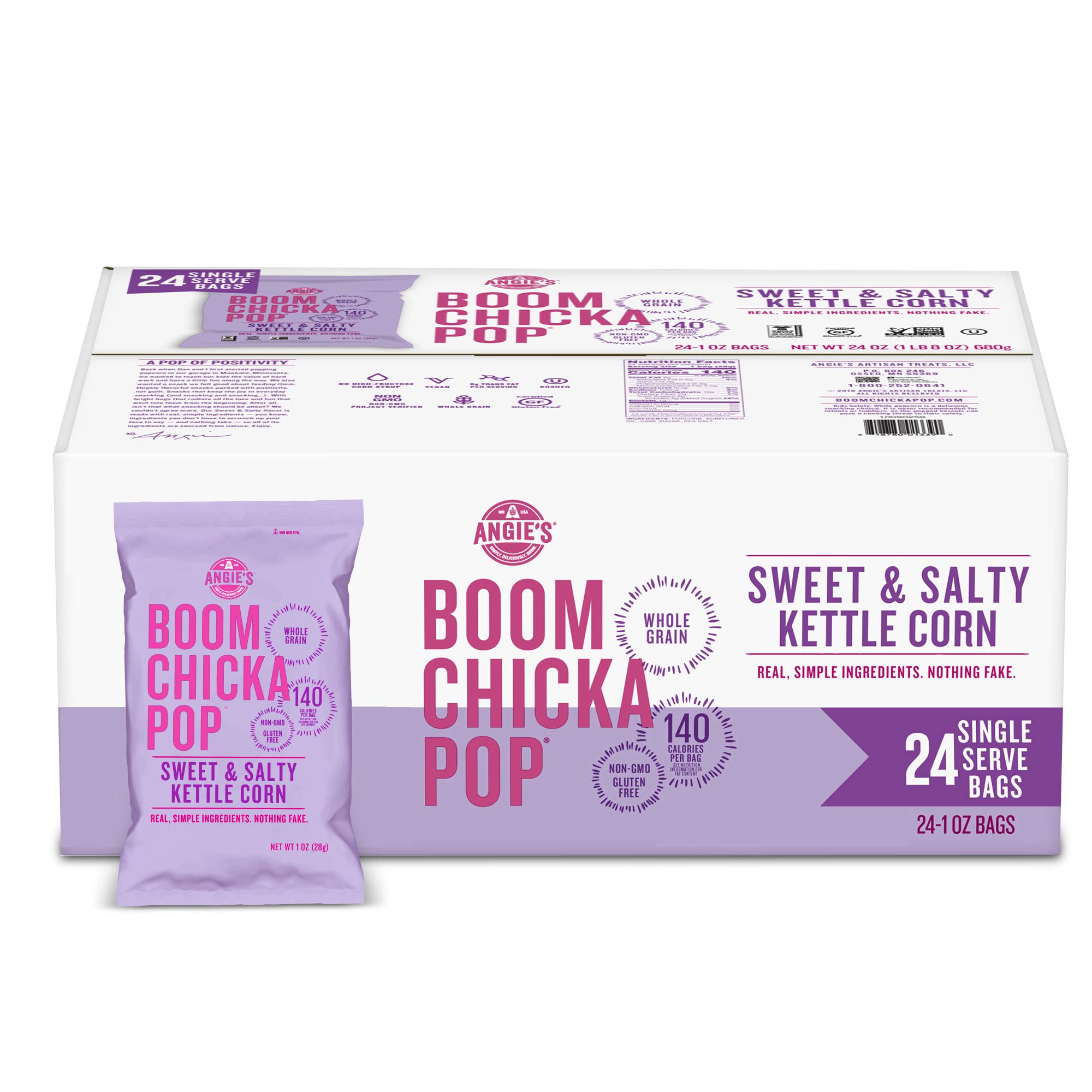 Algopix Similar Product 10 - Angies BOOMCHICKAPOP Sweet Salty
