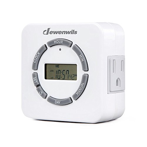 Algopix Similar Product 12 - DEWENWILS 7 Day Digital Outlet Timer 2