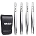 Algopix Similar Product 14 - Tweezers Set 4Piece Professional
