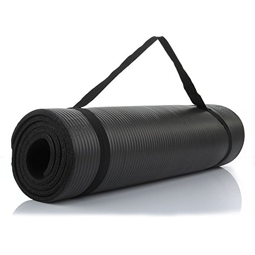 Algopix Similar Product 2 - unbrand 10mm Thick Yoga Mat Exercise