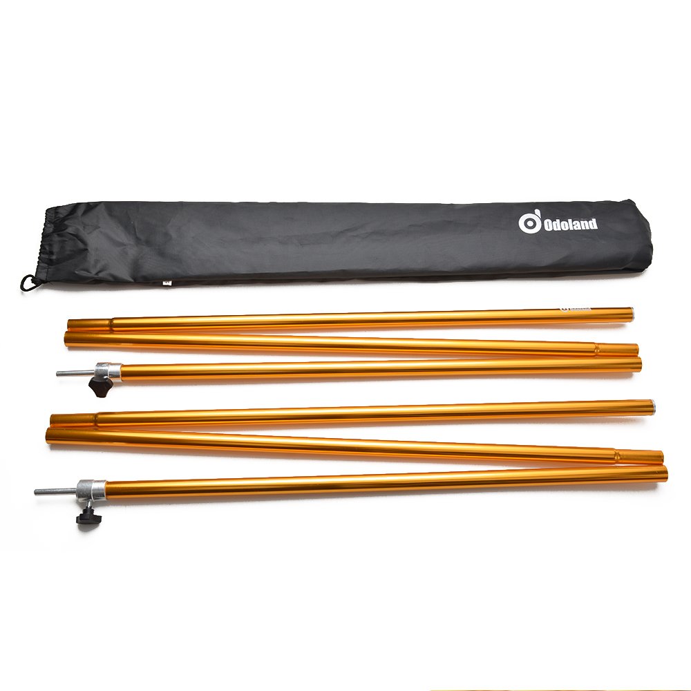 Algopix Similar Product 5 - Odoland Adjustable Tarp Poles