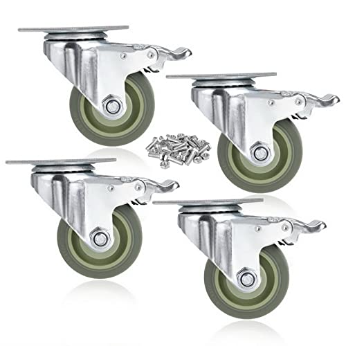 Algopix Similar Product 3 - 4 Inch Caster Wheels Load 2200lbs