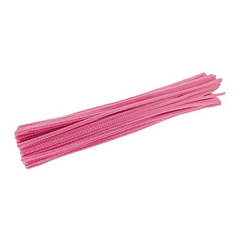 Algopix Similar Product 11 - Colorations Pink Chenille Stem Pipe