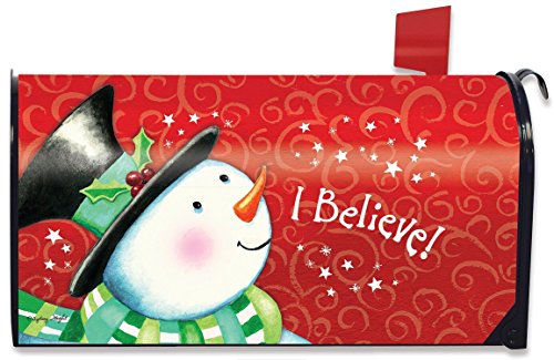 Algopix Similar Product 19 - I Believe Magnetic Mailbox Cover