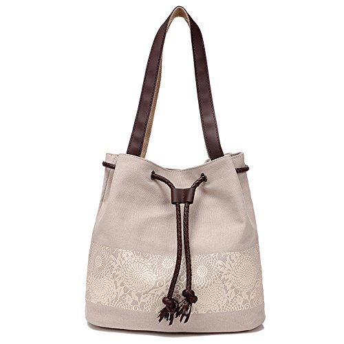 Algopix Similar Product 17 - Hiigoo Printing Canvas Shoulder Bag