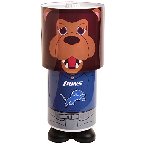 Algopix Similar Product 4 - FOCO NFL Detroit Lions Mascot Desk Lamp
