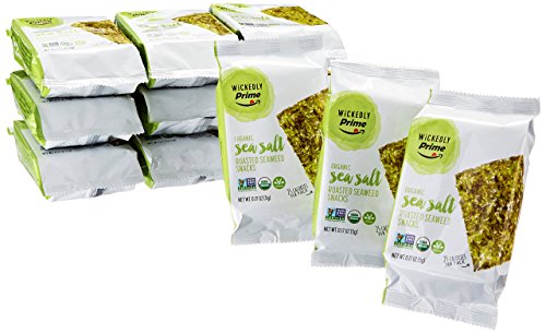 Algopix Similar Product 8 - Wickedly Prime Organic Roasted Seaweed