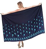 Algopix Similar Product 12 - LA LEELA Women Boho Shawl Beach Towels