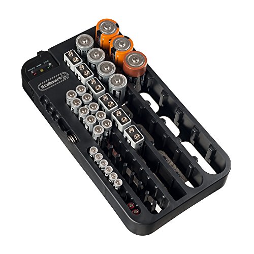 Algopix Similar Product 5 - Stalwart Battery Organizer with