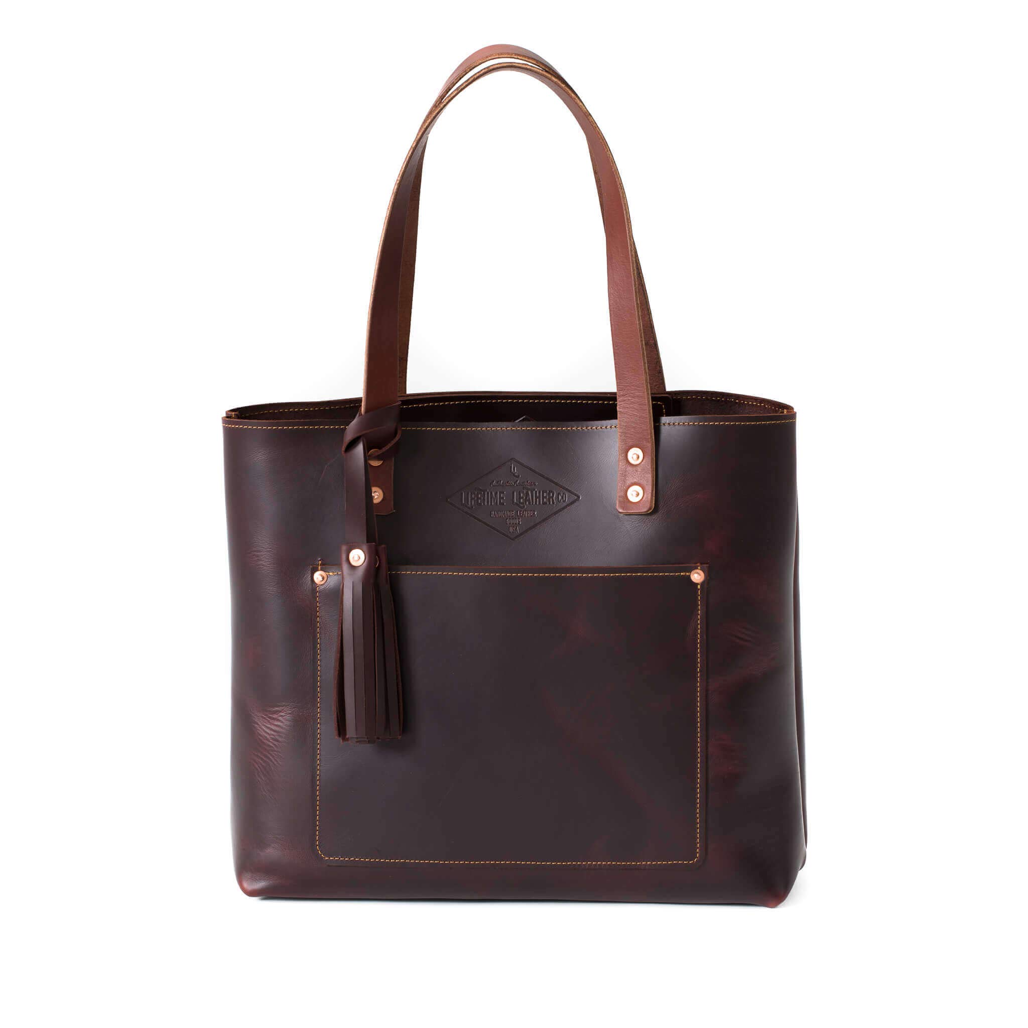 Algopix Similar Product 5 - Deluxe Leather Tote Bag for Women