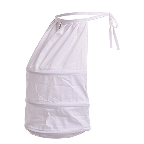 Algopix Similar Product 8 - BLESSUME Victorian Dress Bustle White