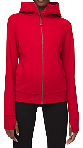 Algopix Similar Product 9 - Lululemon Scuba Hoodie (Dark Red, 8)