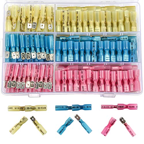 Algopix Similar Product 18 - Sopoby 220pcs Wire Spade Connectors