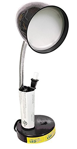 Algopix Similar Product 7 - Mainstays LED Desk Lamp - Black