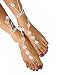 Algopix Similar Product 17 - Flower Barefoot Sandals Boho Beach