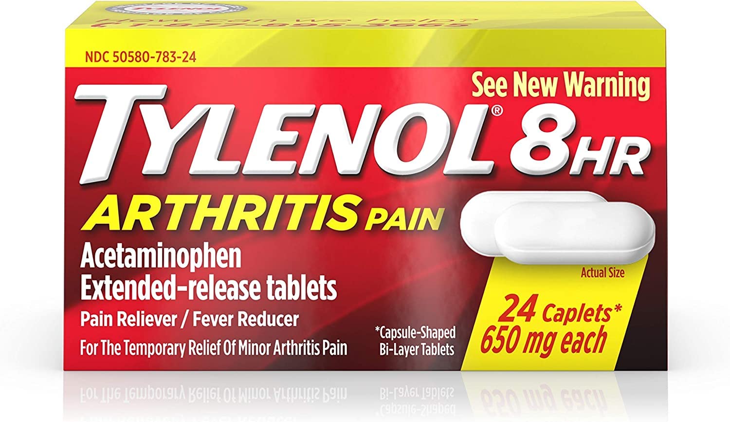 Algopix Similar Product 10 - Tylenol 8 Hour Arthritis Pain Relief 