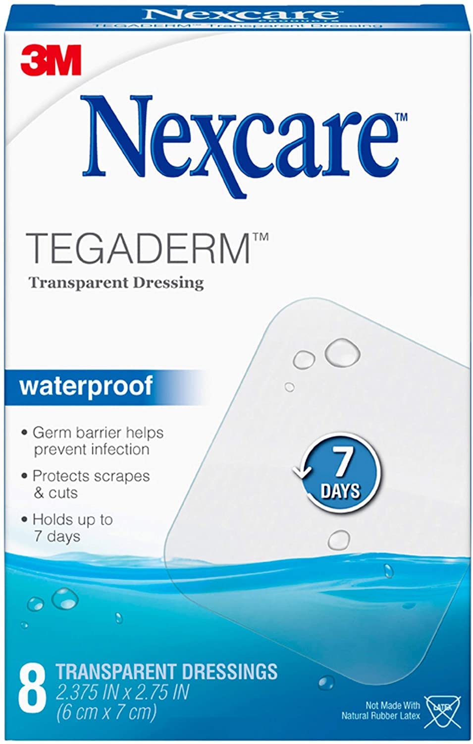 Algopix Similar Product 6 - 3m Nexcre Tagaderm Trnsp Size 8ct 3m