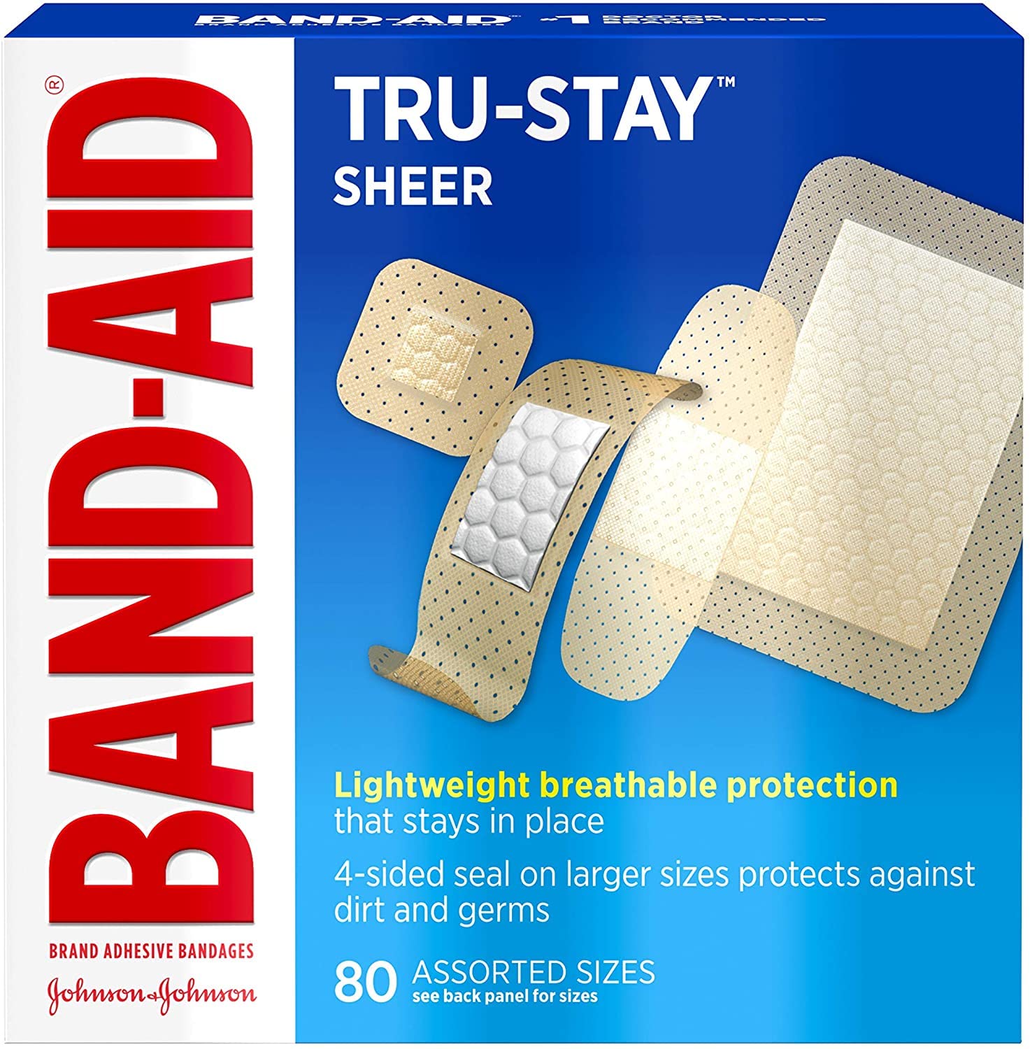 Algopix Similar Product 19 - BANDAID Brand TRUSTAY Sheer