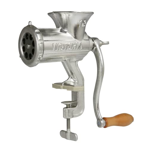 Algopix Similar Product 2 - Victoria CastIron Meat Grinder with a