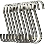 Algopix Similar Product 17 - ilauke S Shaped Hooks Stainless Steel S
