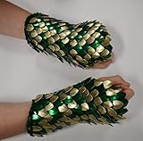 Algopix Similar Product 16 - Scalemail Gauntlets in knitted