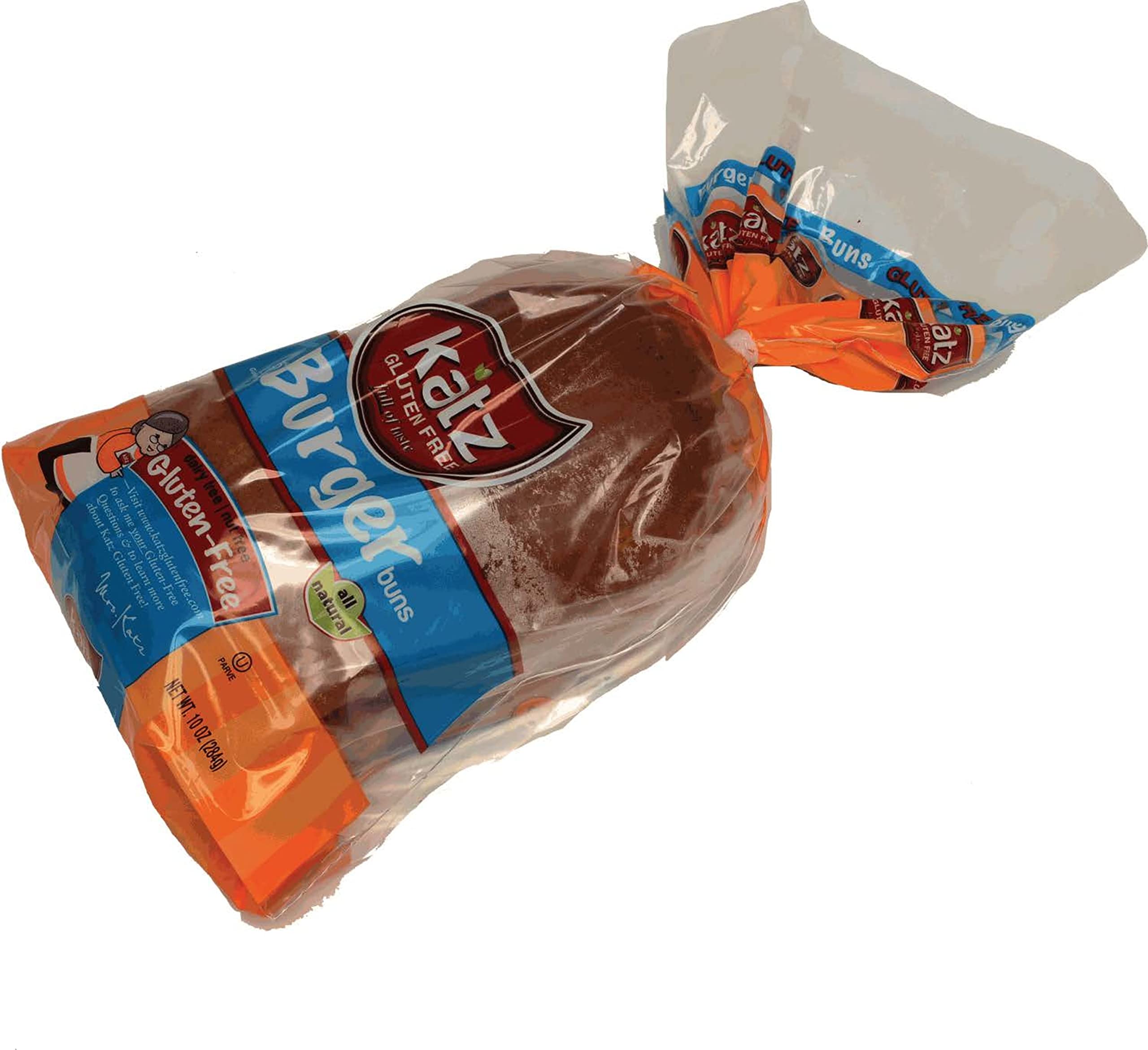 Algopix Similar Product 3 - Katz Gluten Free Burger Buns Dairy