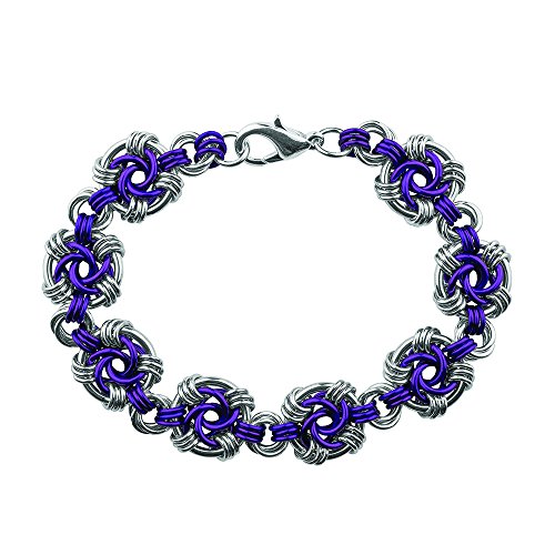 Algopix Similar Product 14 - Weave Got Maille Lilac Swirls Chain