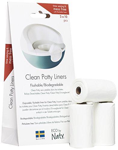 Algopix Similar Product 17 - Eco by Naty Potty Liners Flushable