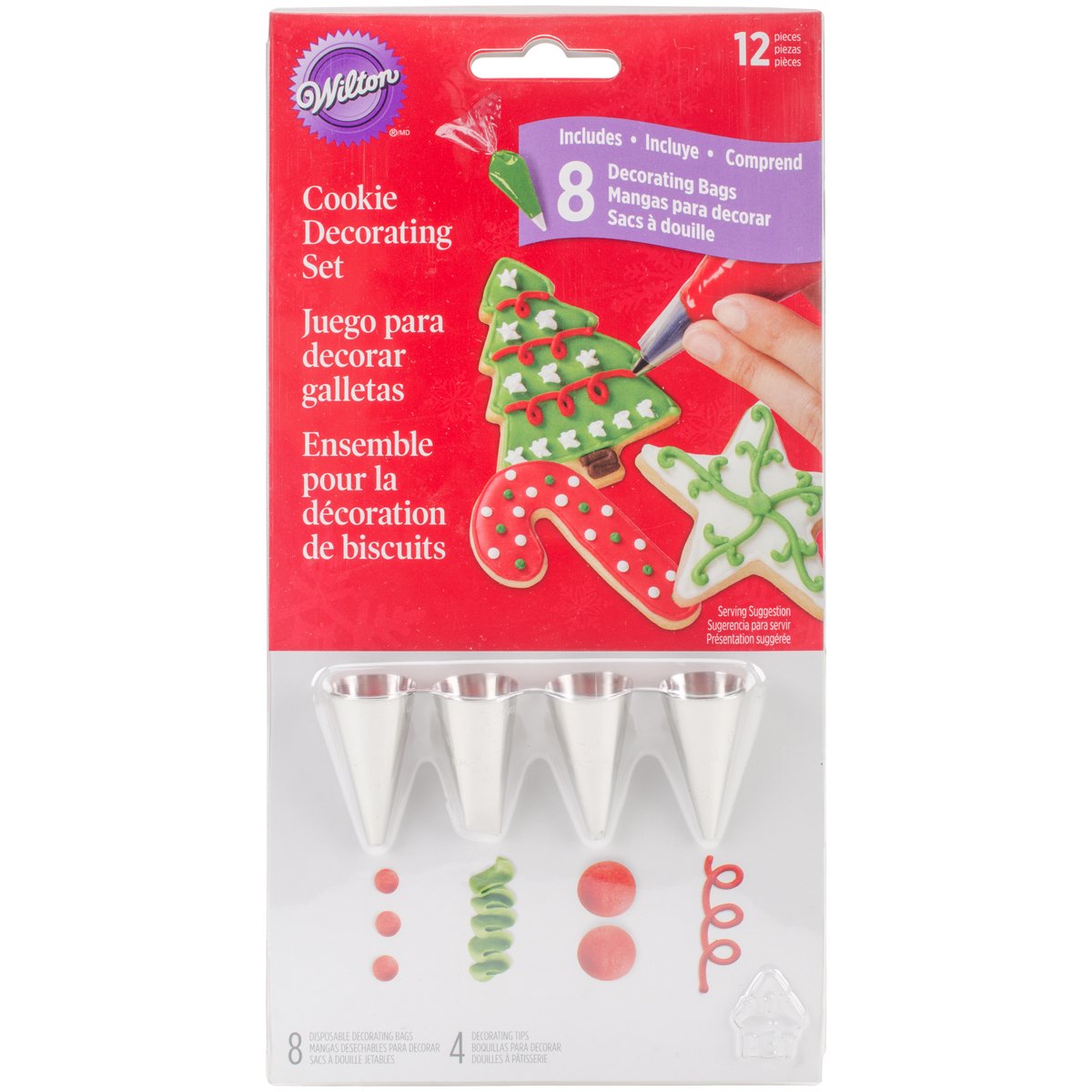 Algopix Similar Product 14 - Wilton 12Piece Christmas Cookie
