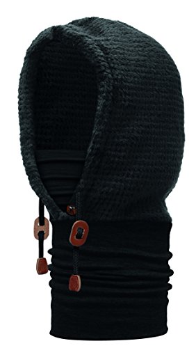 Algopix Similar Product 6 - Polar Thermal Hoodie  Solid Black 