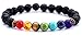 Algopix Similar Product 13 - Hamoery Men Women 8mm Lava Rock 7