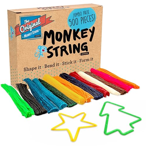 Algopix Similar Product 10 - IMPRESA Monkey String from The Original