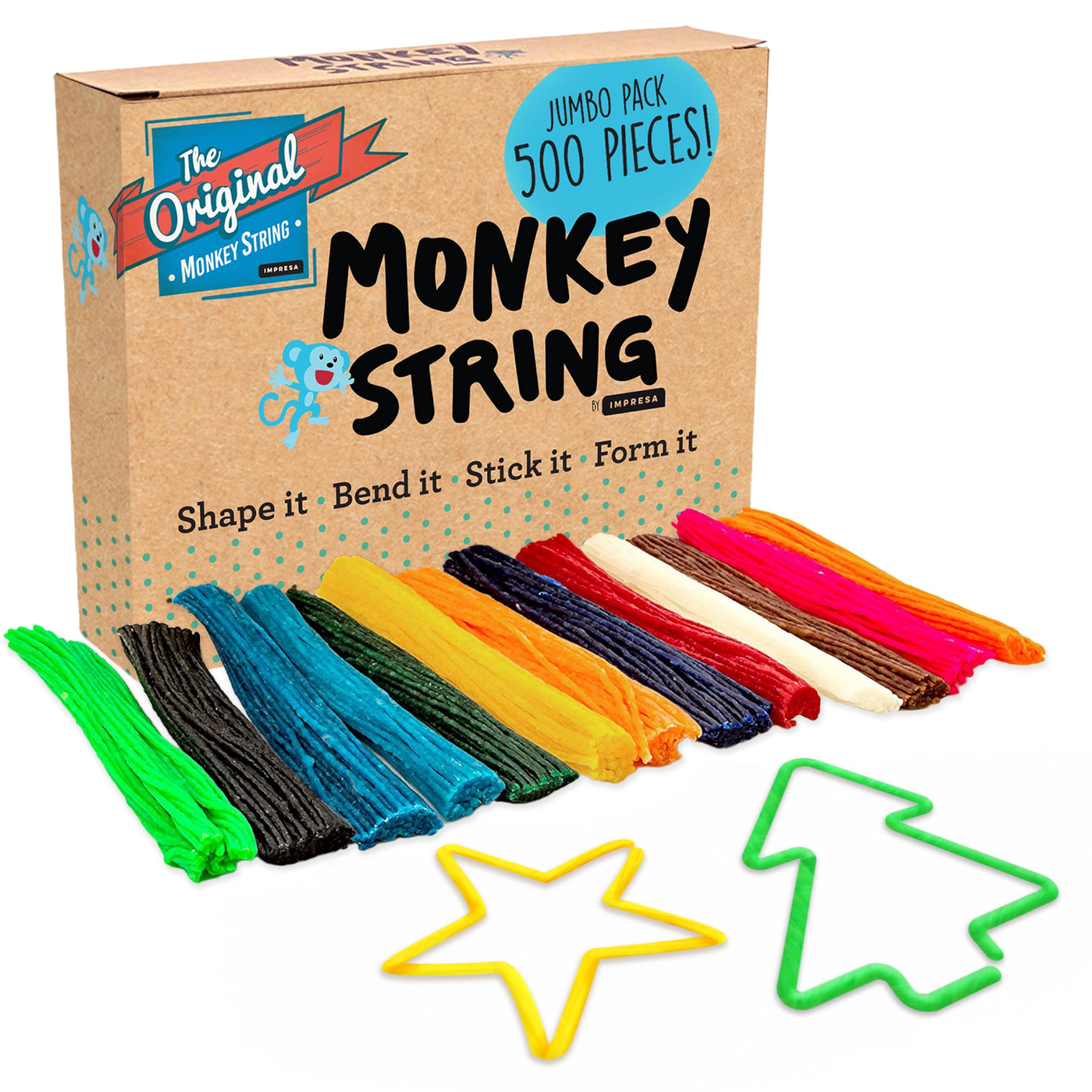 Algopix Similar Product 14 - IMPRESA Monkey String from The Original