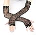 Algopix Similar Product 19 - Black widow spider Fingerless Gloves