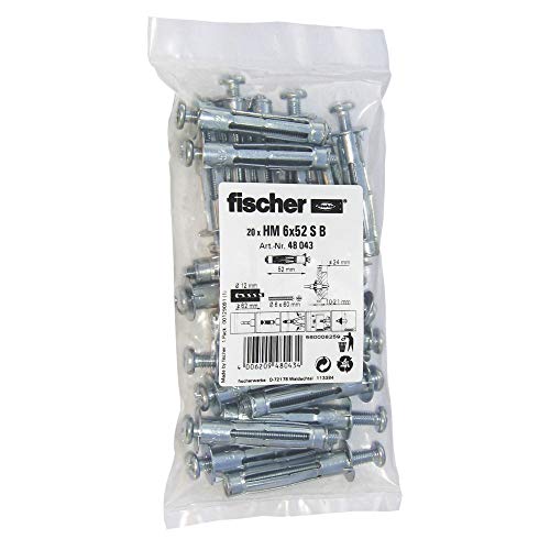 Algopix Similar Product 11 - Fischer Cavity Metal Fixing HM, 48043