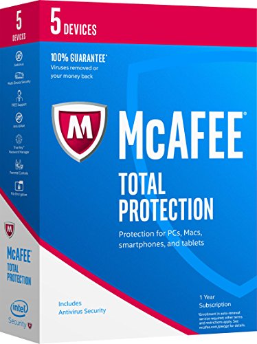 Algopix Similar Product 15 - McAfee 2017 Total Protection5 Devices