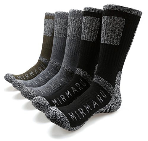 Algopix Similar Product 11 - MIRMARU M201Mens 5 Pairs Multi