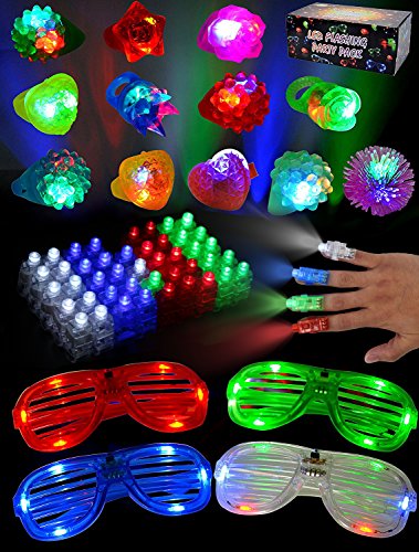 Algopix Similar Product 13 - JOYIN 60Pcs LED Light Up Toys Glow in