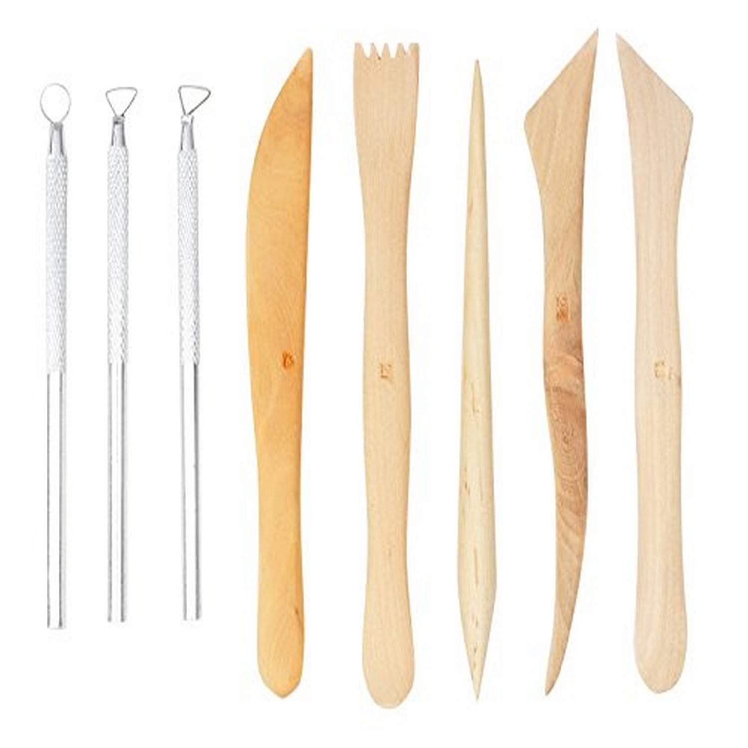 Algopix Similar Product 6 - Jack Richeson Mini Clay Tool Set of 8