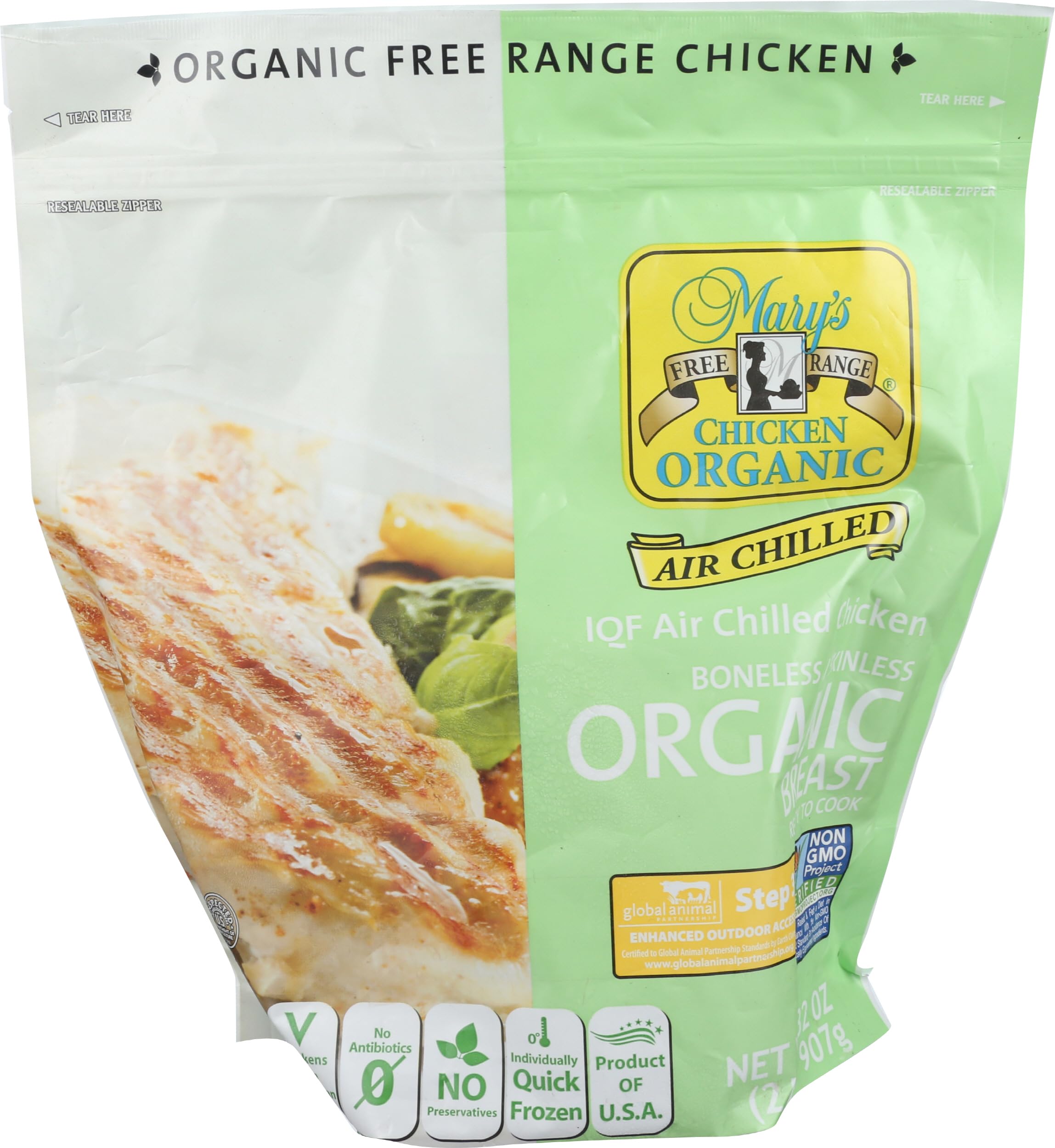 Algopix Similar Product 2 - Marys Chicken Organic Boneless